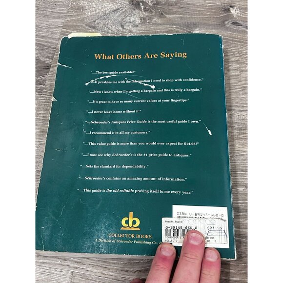 Schroeder's Antiques Price Guide Book by Sharon Huxford 14th Edition Paperback 1 - Picture 7 of 8